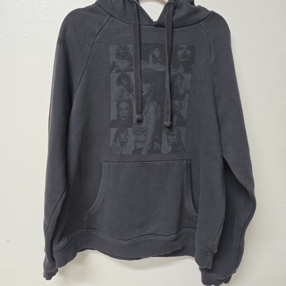 Taylor Swift Eras Tour Hoodie Size M Official Merch Grey